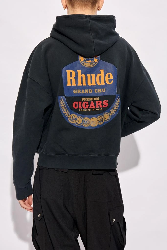 Rhude Hoodie with logo 4