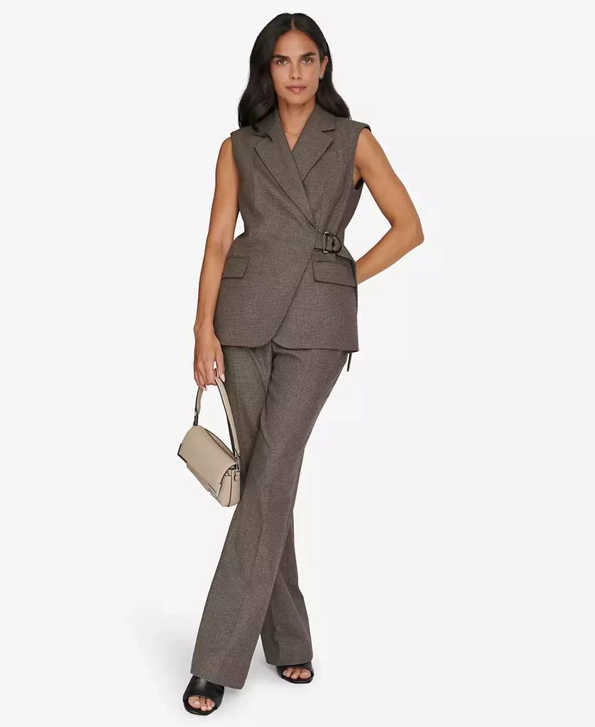 Calvin Klein Women's Houndstooth Belted Vest 5