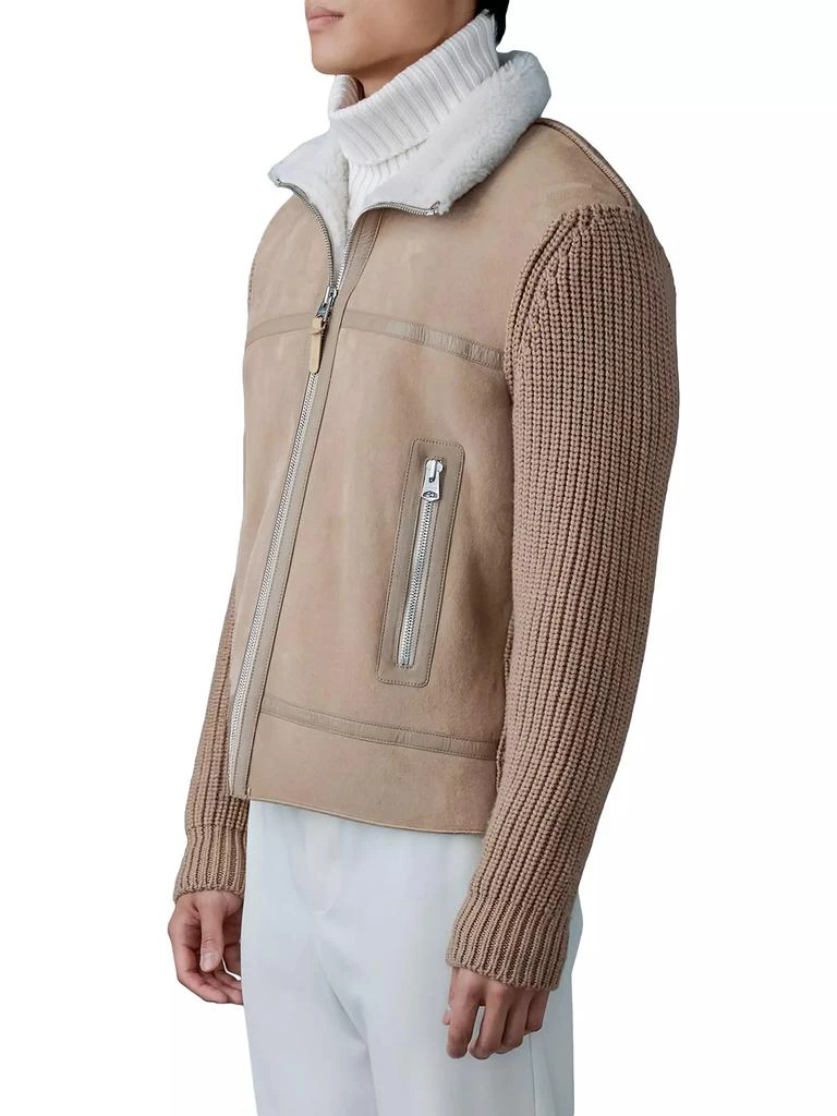 Mackage Jonathan Wool Shearling Jacket 4