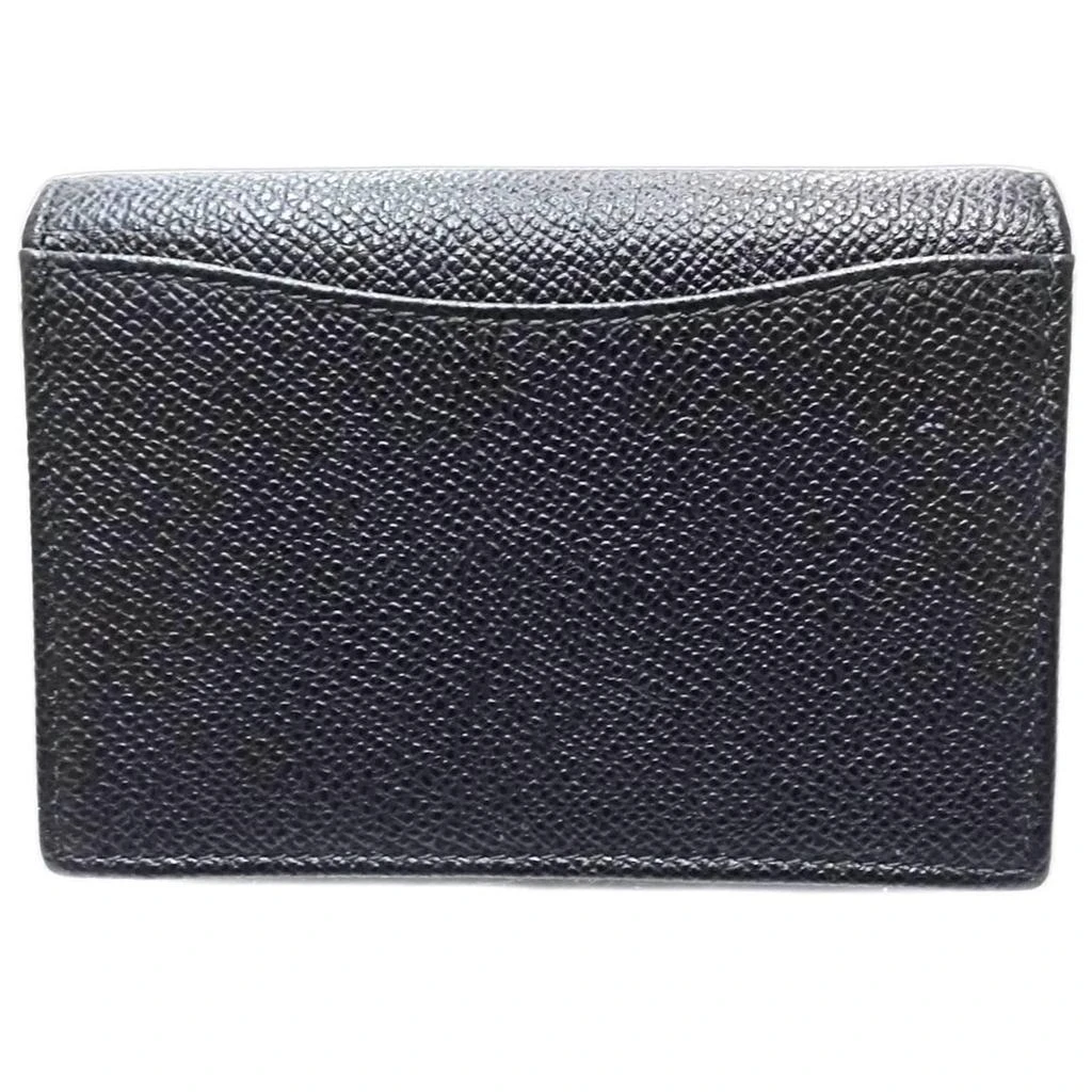 BVLGARI blue Pvc Leather Business Card Case (Pre-Owned) 3