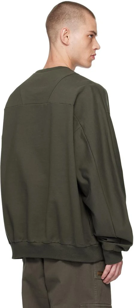 Juun.J Gray Crewneck Sweatshirt 3