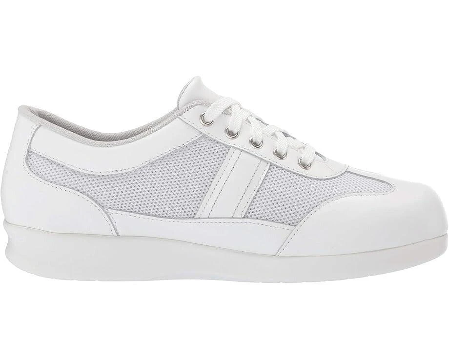 SAS Free Time Sneaker Women's US 5.5 White Mesh Lace-Up Walking Shoes ZOGG146 3
