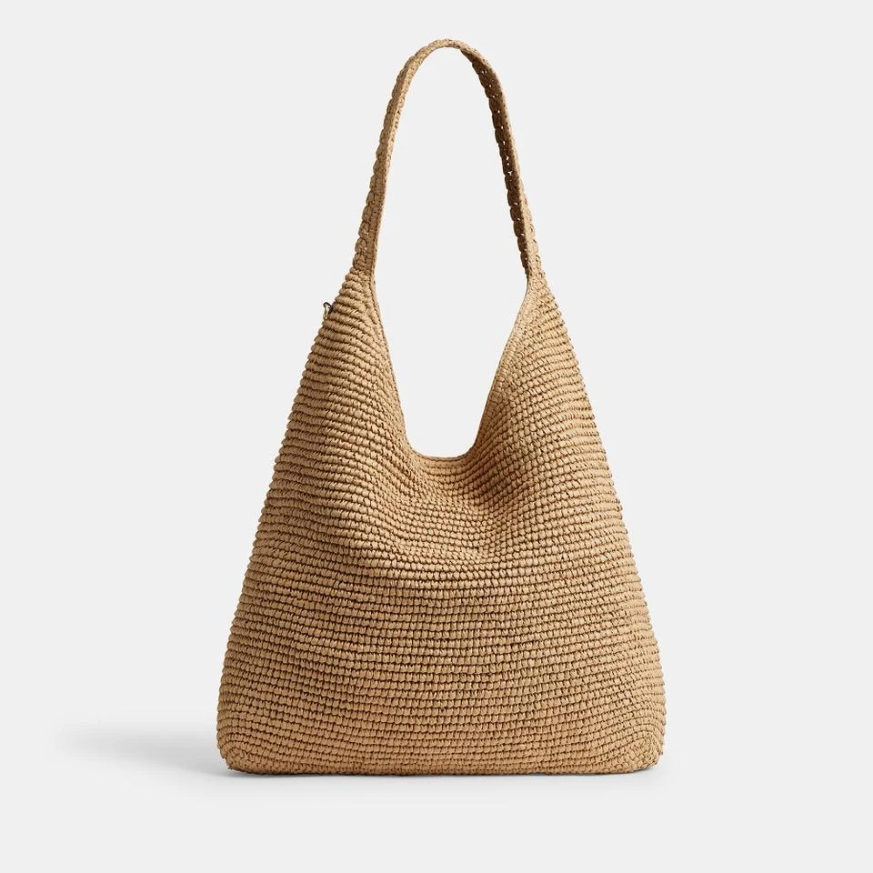 Coach Coach Brooklyn 39 Straw Shoulder Bag 3