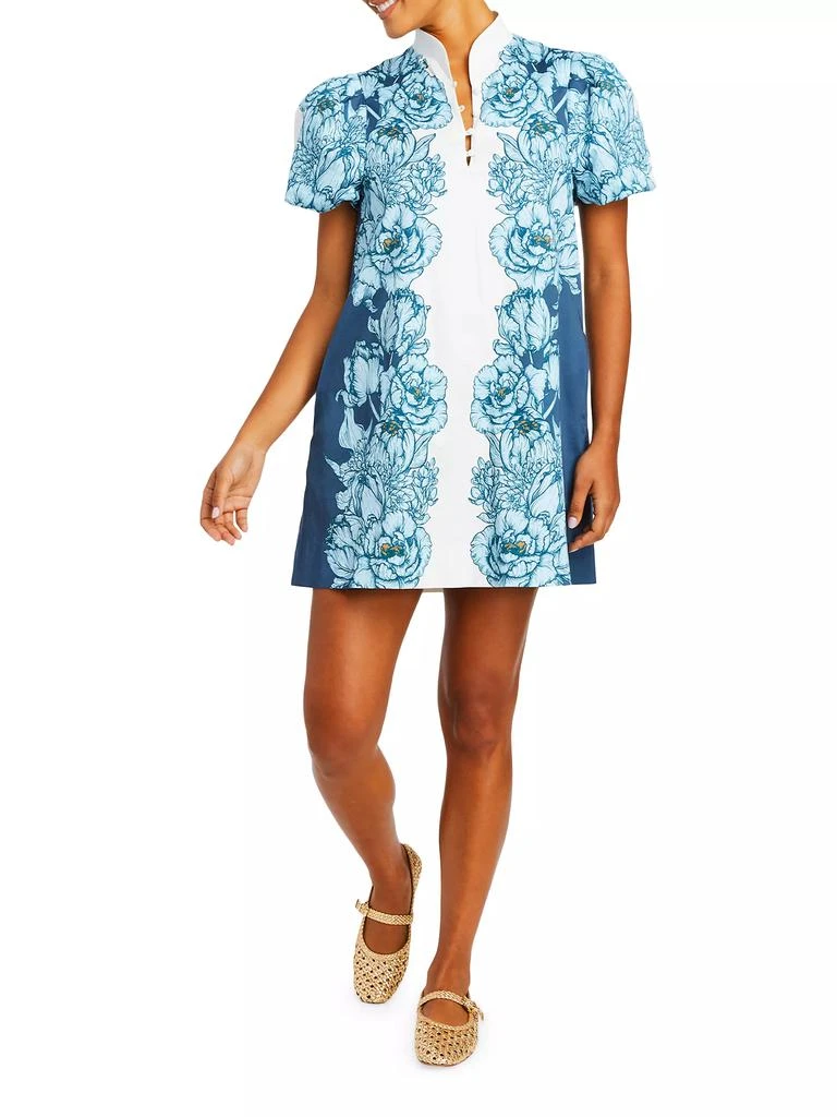 Mestiza New York Elliana Floral Linen-Cotton Minidress 2