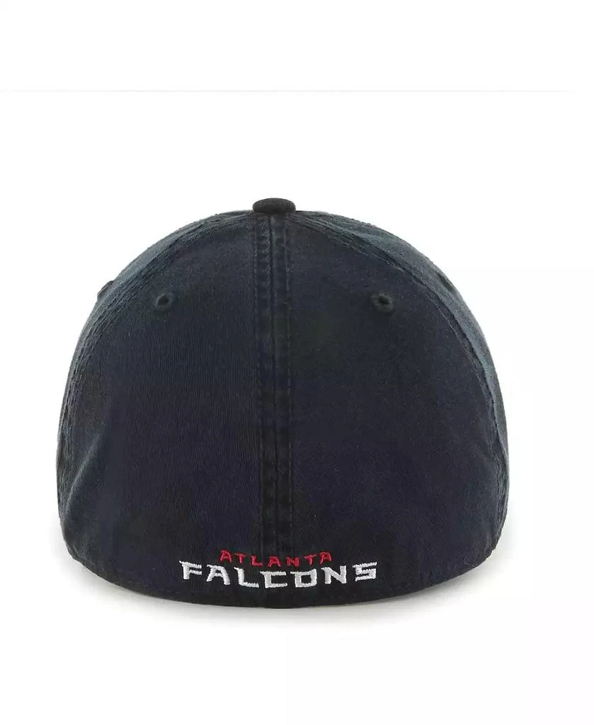 47 Brand Men's Black Atlanta Falcons Franchise Logo Fitted Hat 2
