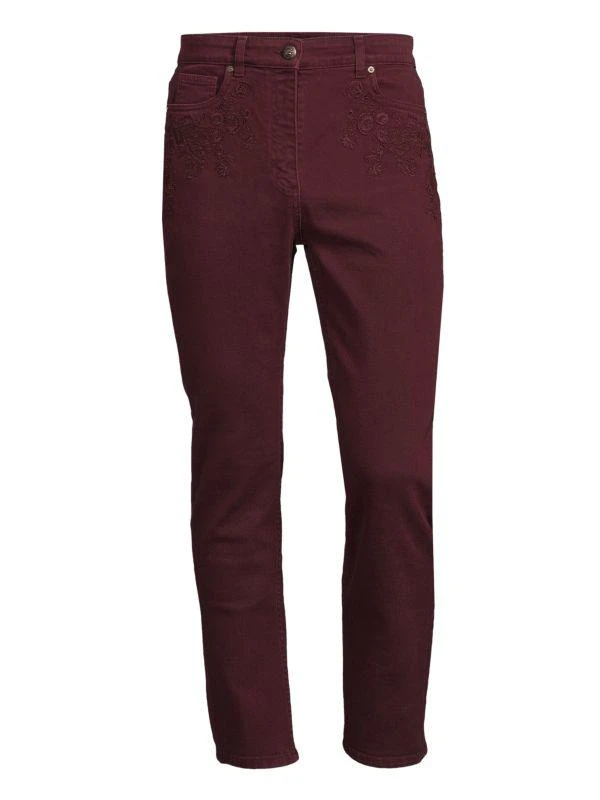 ETRO High Rise Embroidered Jeans 3