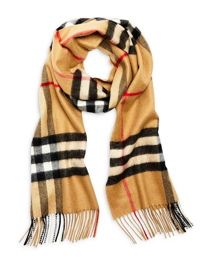 Burberry Classic Check Cashmere Scarf 4