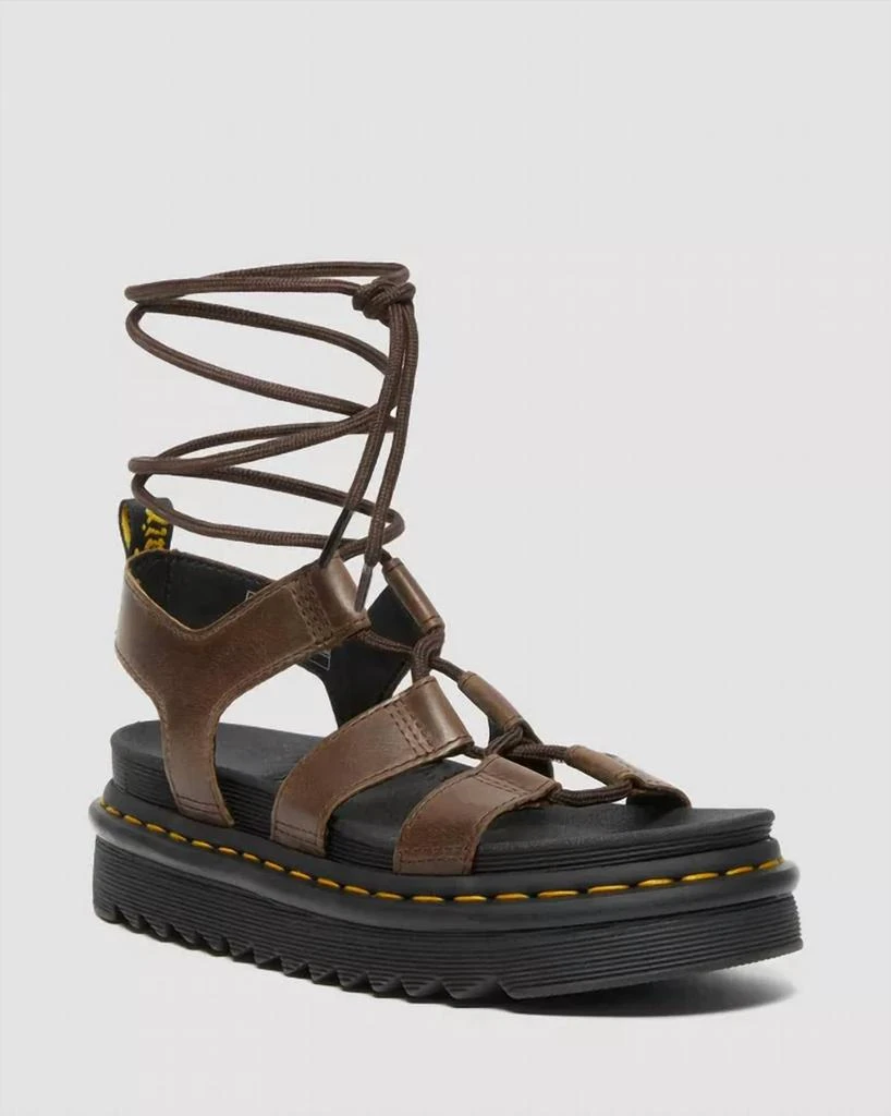 Dr. Martens Dr. Martens - Nartilla Women's Leather Gladiator Sandals 5
