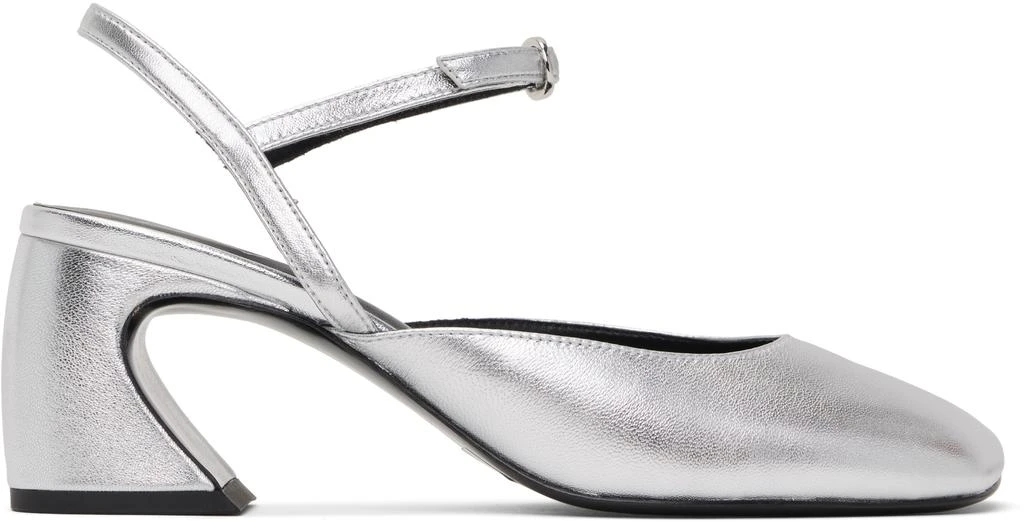 3.1 Phillip Lim Silver ID Mary Jane Heels 1