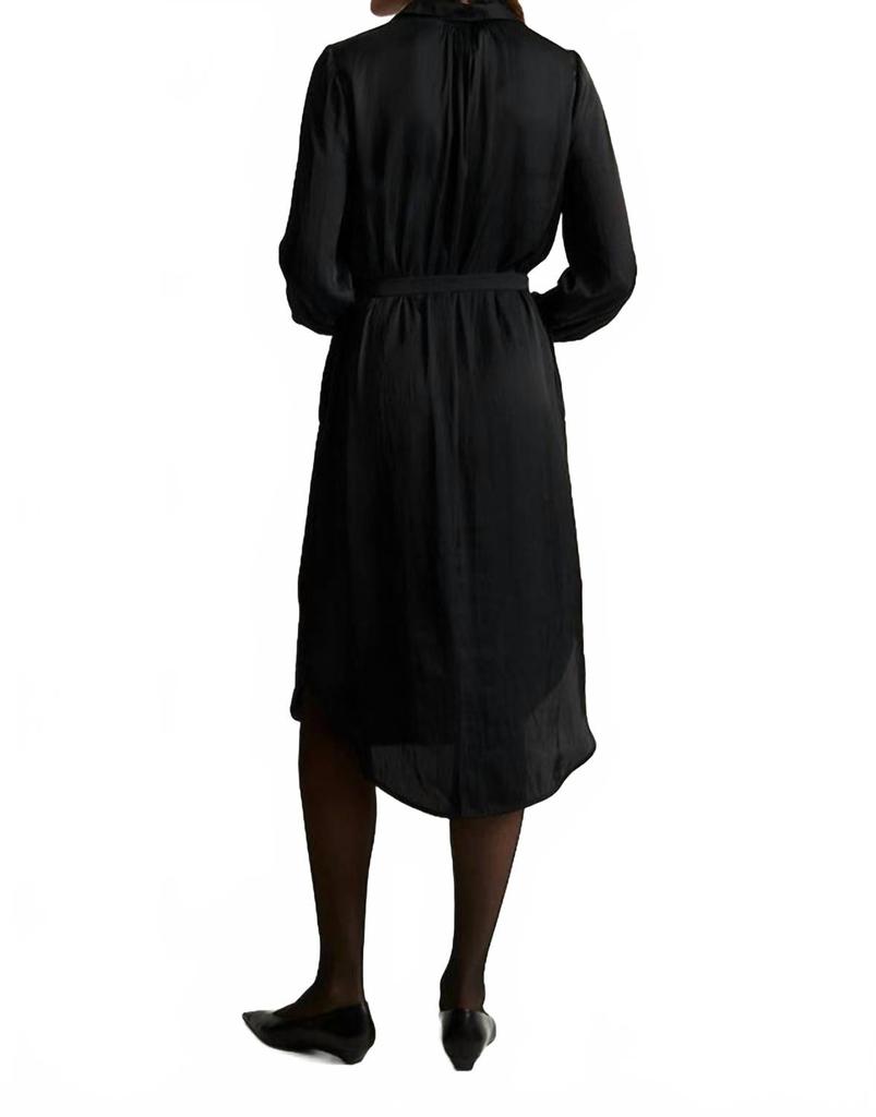 RAQUEL ALLEGRA Vivienne Dress In Black