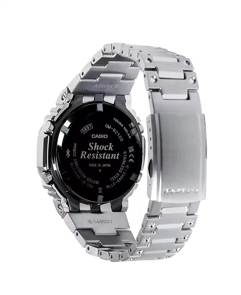 G-Shock Mens Analog Digital Silver Tone Stainless Steel Watch, 49.8mm, GMB2100AD-2A 3