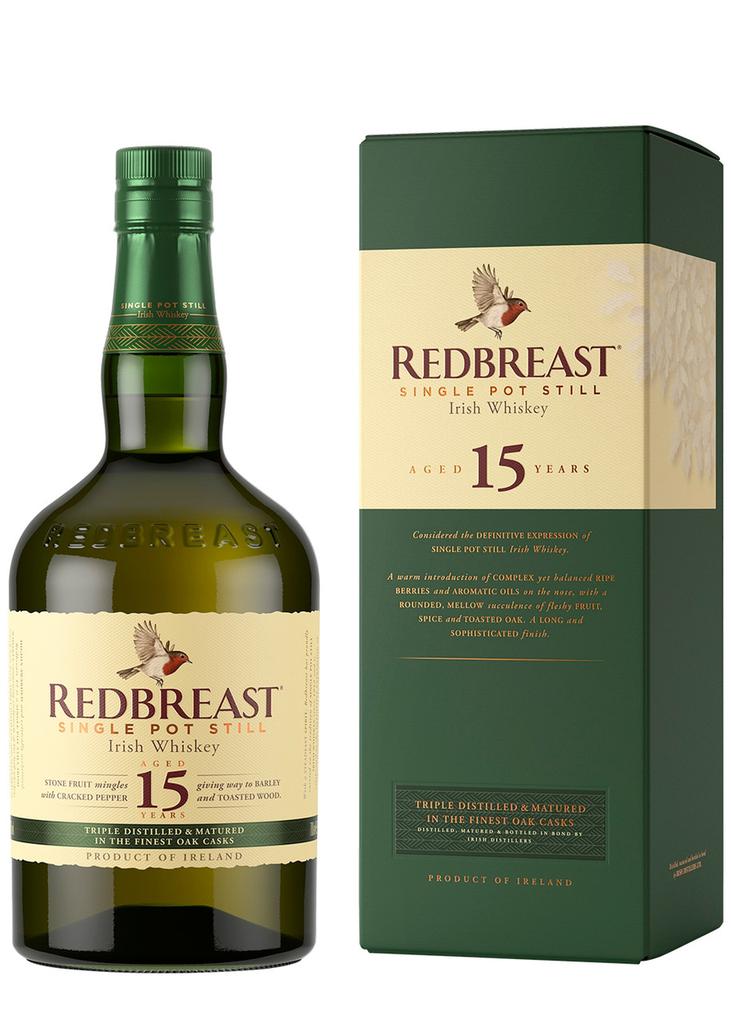Redbreast 15 Year Old Single Pot Still Irish Whiskey