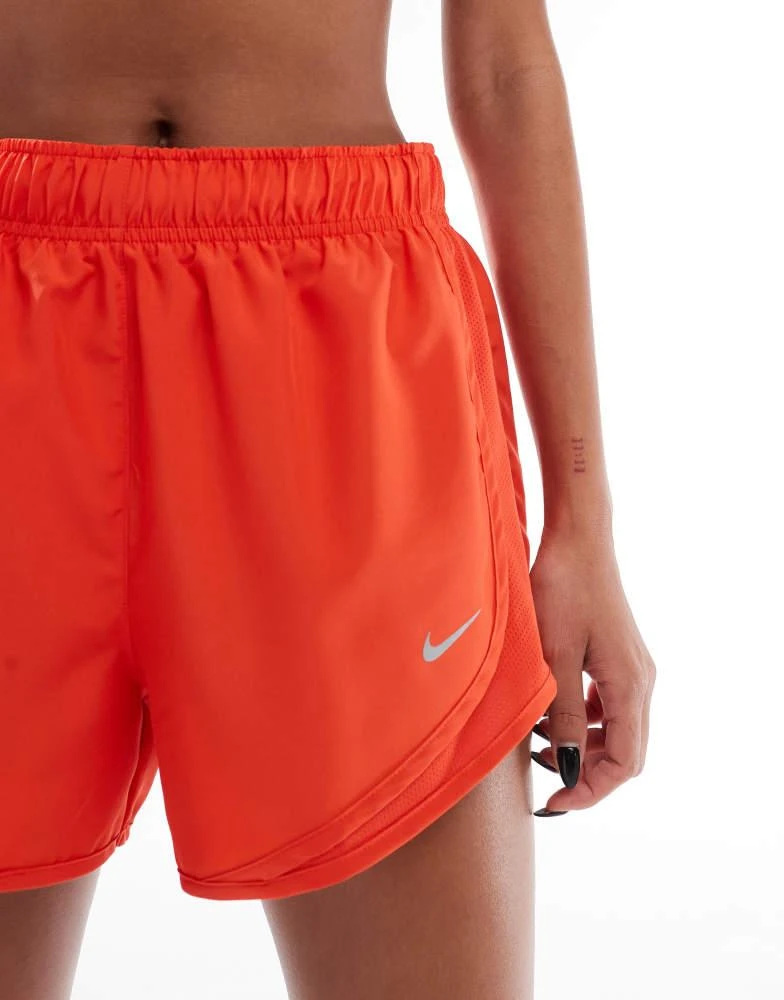 NIKE Nike Running Tempo Dri-FIT mid rise 3 inch shorts in red 2