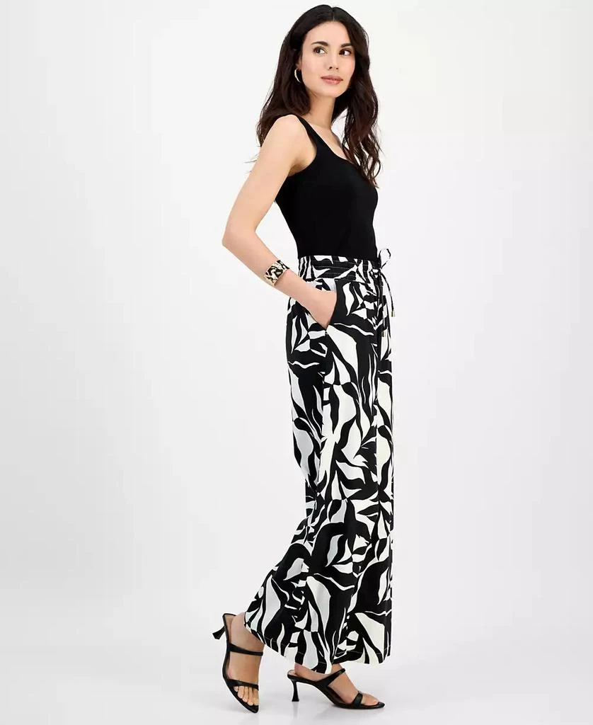 INC International Women's Printed Wide-Leg Pants, P/XS-3X, Exclusively at Macy's 3