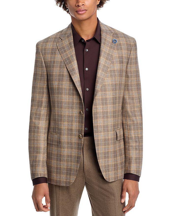 Hart Schaffner Marx New York Plaid Regular Fit Sport Coat