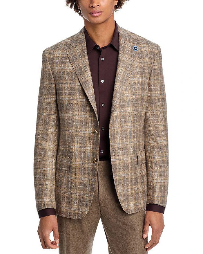 Hart Schaffner Marx New York Plaid Regular Fit Sport Coat 1