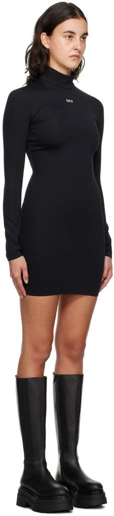 Off-White Black Off Stamp Sleek Minidress 2