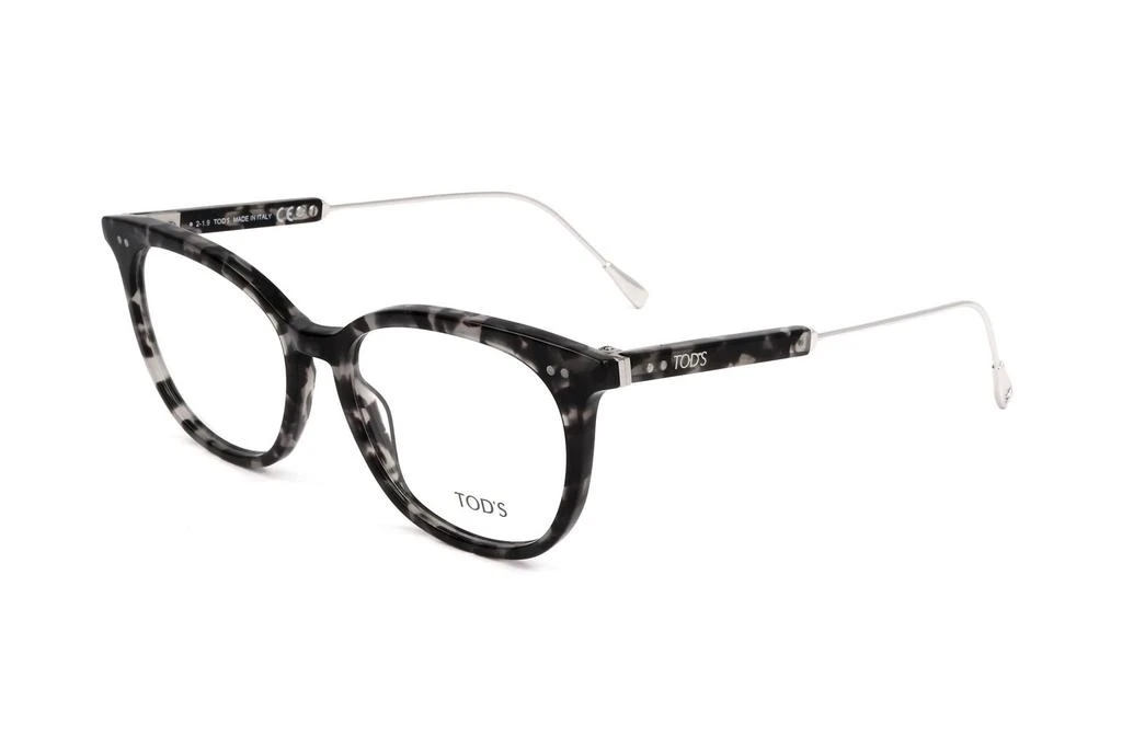 Tod's Tod's Tortoise Shell Square Frame Glasses 2