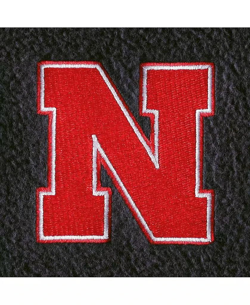 Adidas Men's Black Nebraska Huskers Full-Zip Vest 2