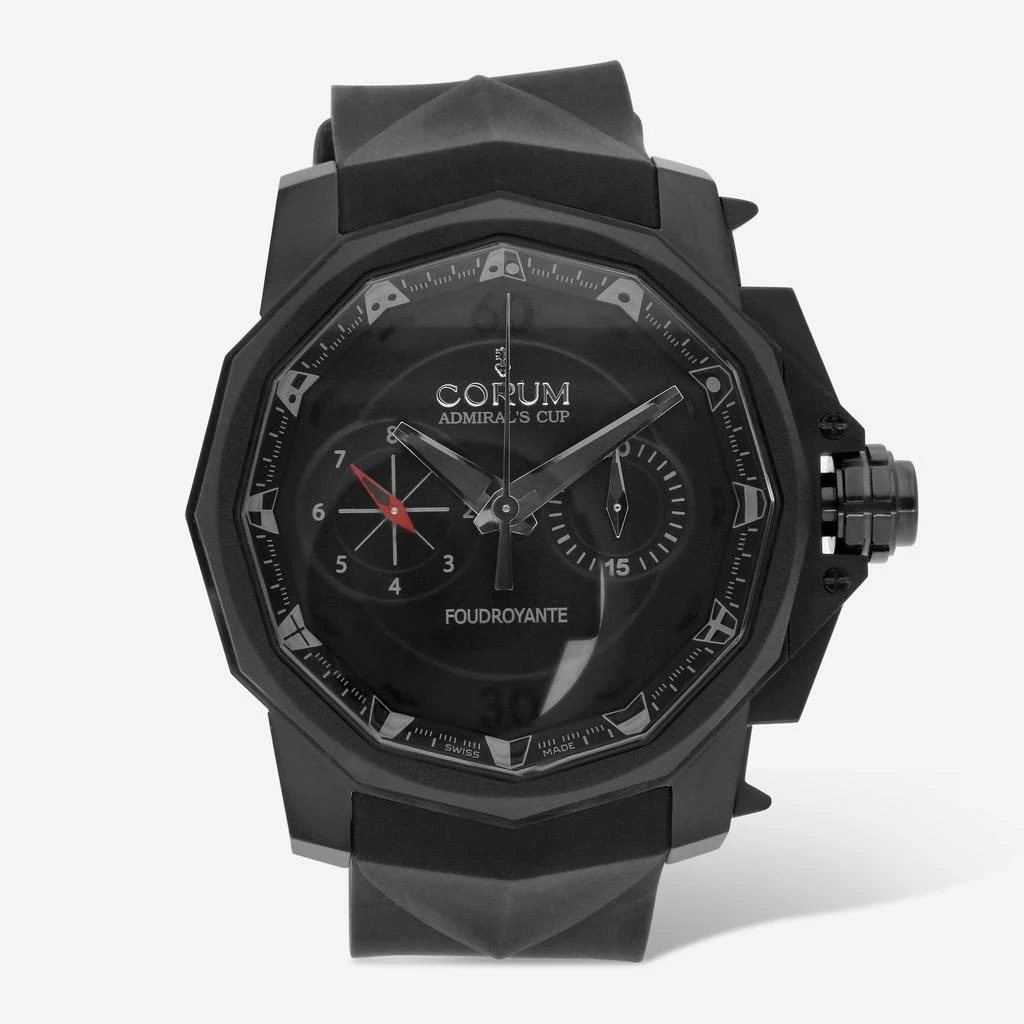 Corum Corum Admiral's Cup 48 Leap Second Foudroyante Titanium Automatic Men's Watch A895/00778 1