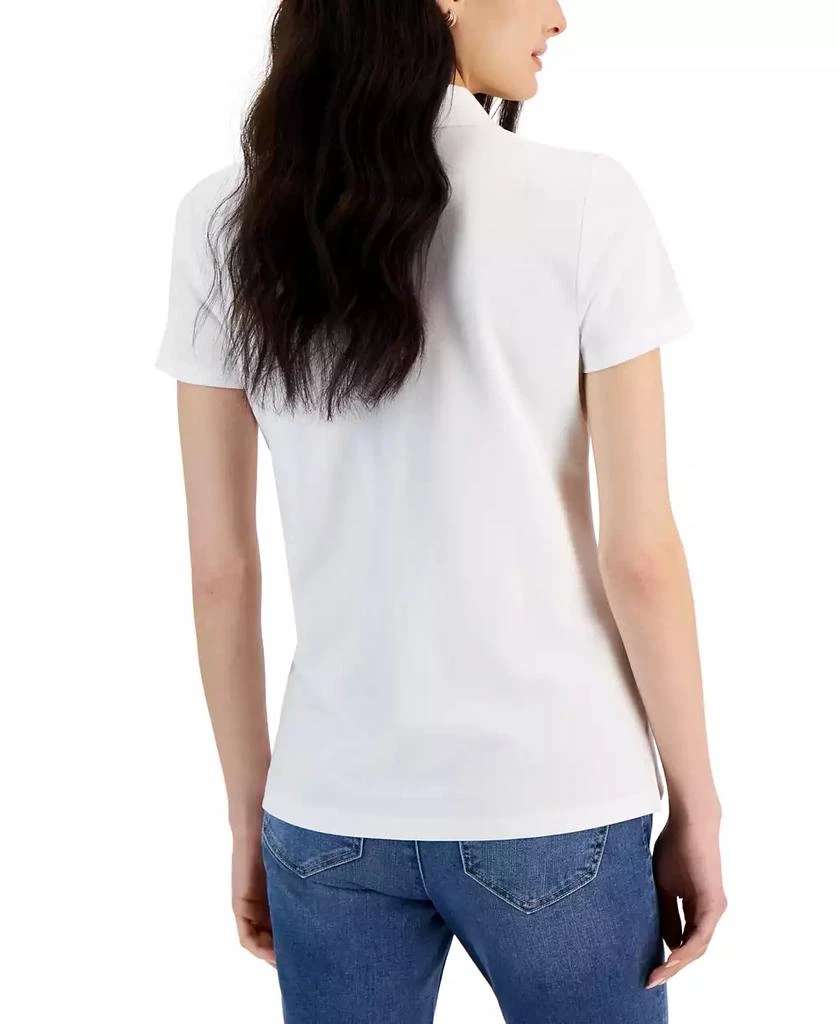 Nautica Jeans Women's Short-Sleeve Polo-Collar Shirt 3