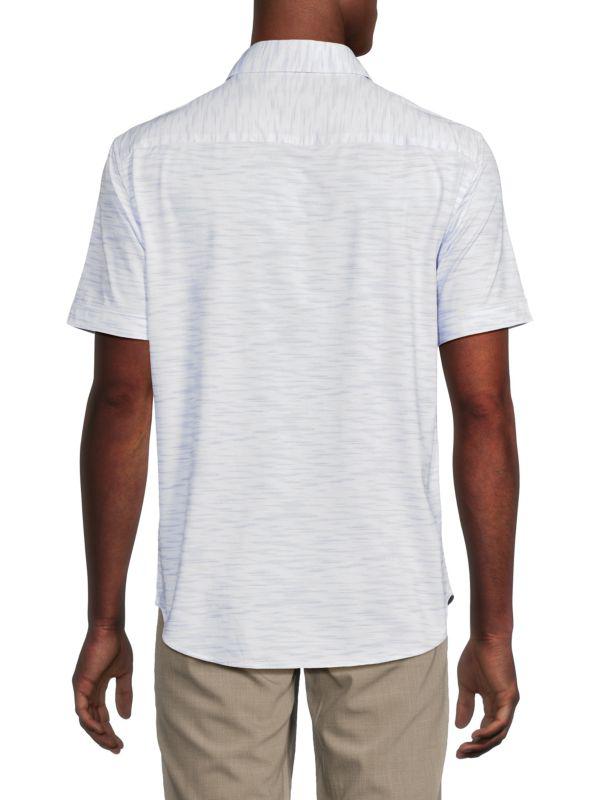 BUGATCHI Abstract Print Shirt