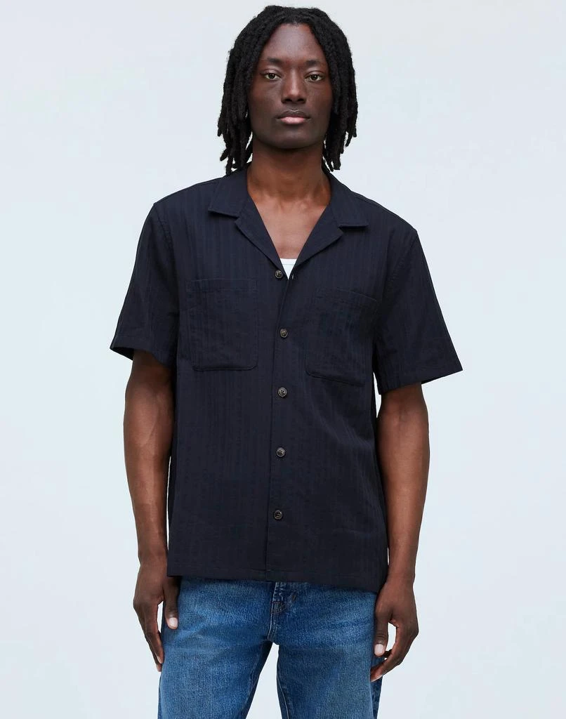 Madewell Easy Short-Sleeve Shirt in Stripe 2
