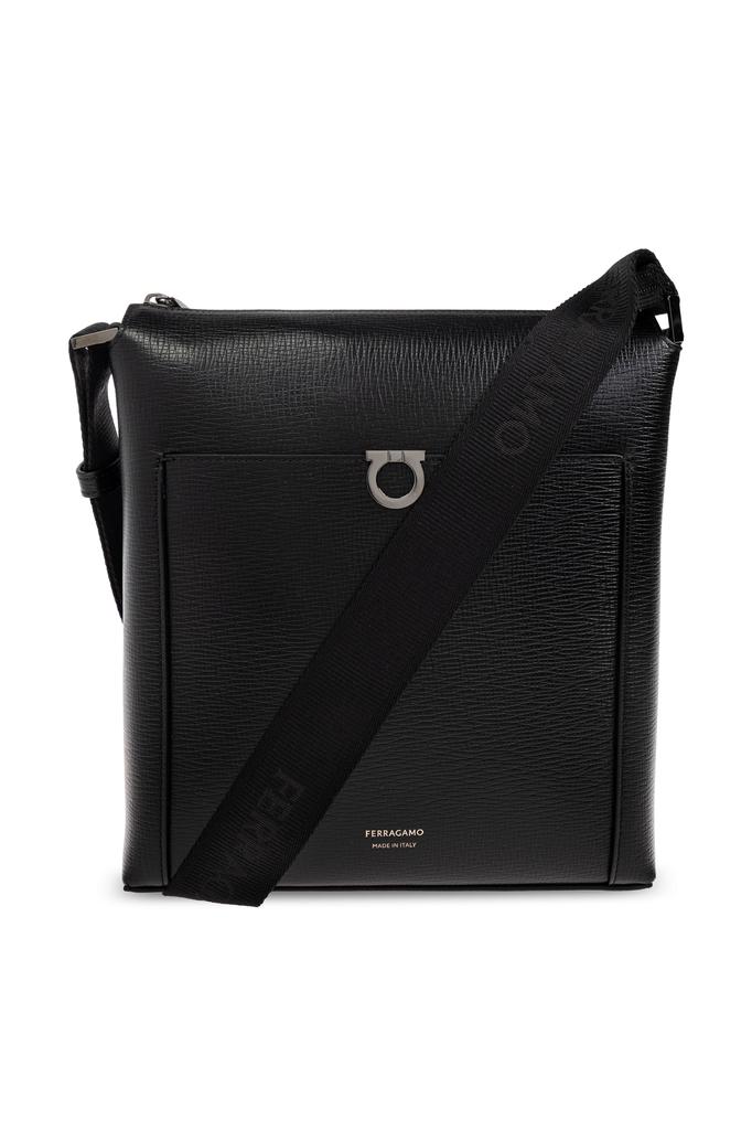 Salvatore Ferragamo Gancini-Plaque Twins Messenger Bag