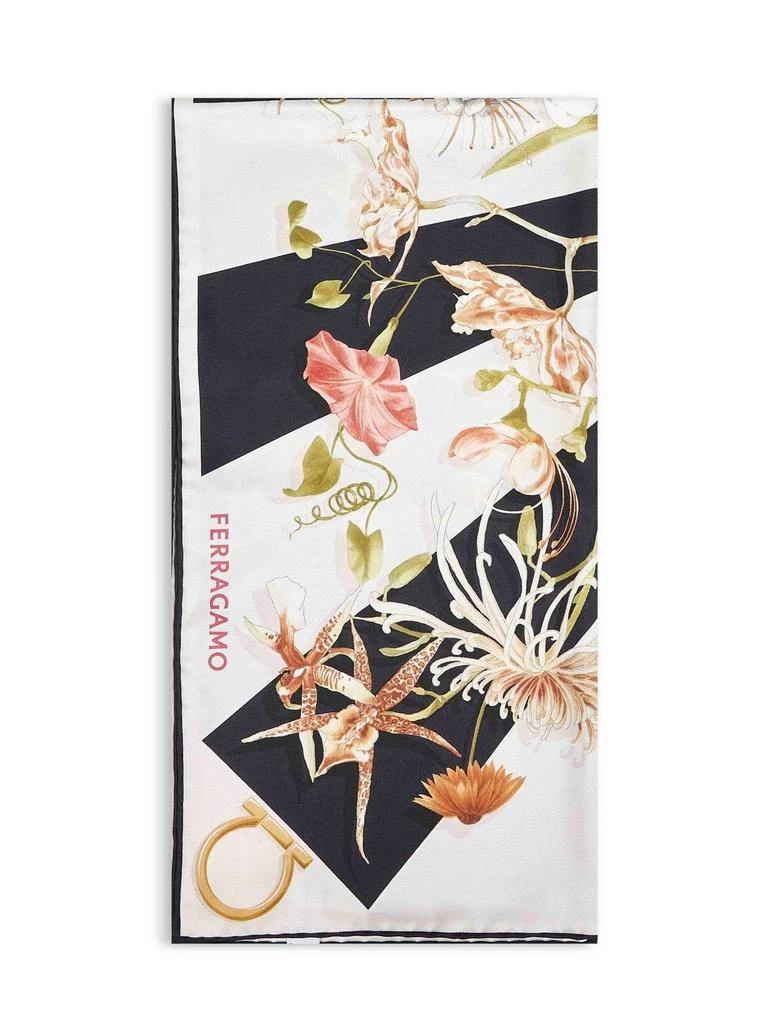 Salvatore Ferragamo Ferragamo Gaia Printed Scarf