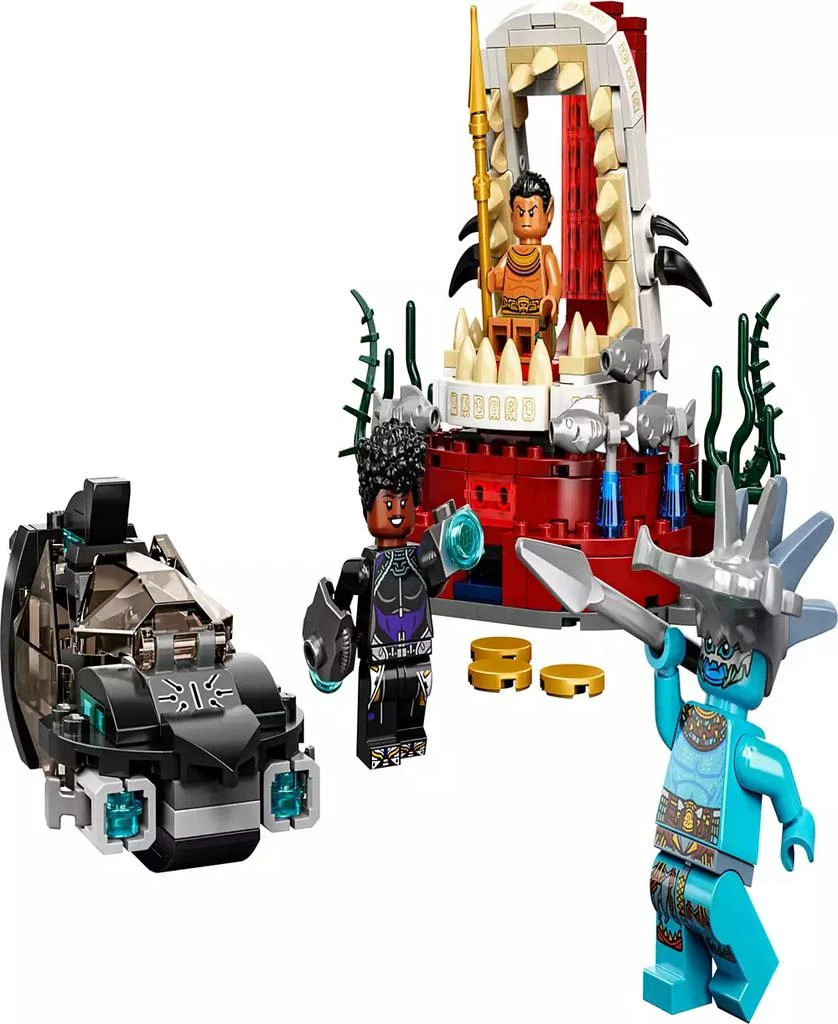 LEGO Super Heroes Marvel King Namor’s Throne Room 76213 Building Set, 355 Pieces 6