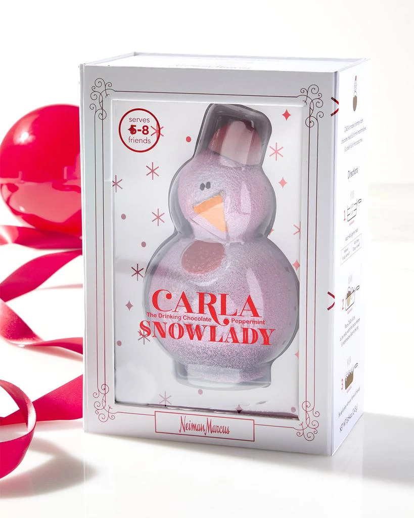Kate Weiser Chocolate Carla the Peppermint Drinking Chocolate Snowman 2