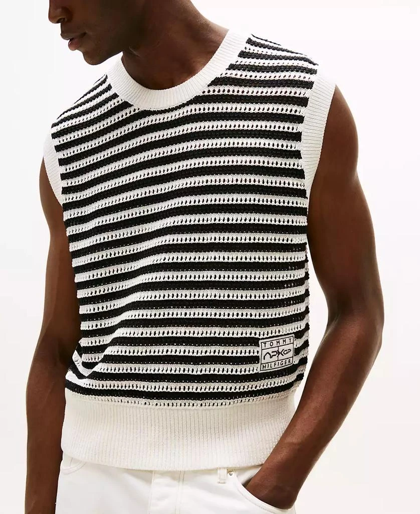 Tommy Hilfiger x APXGP Collection Men's Stripe Sweater Vest 3