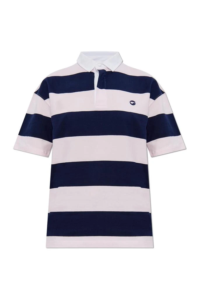 Coperni Striped Cotton Polo Shirt 1