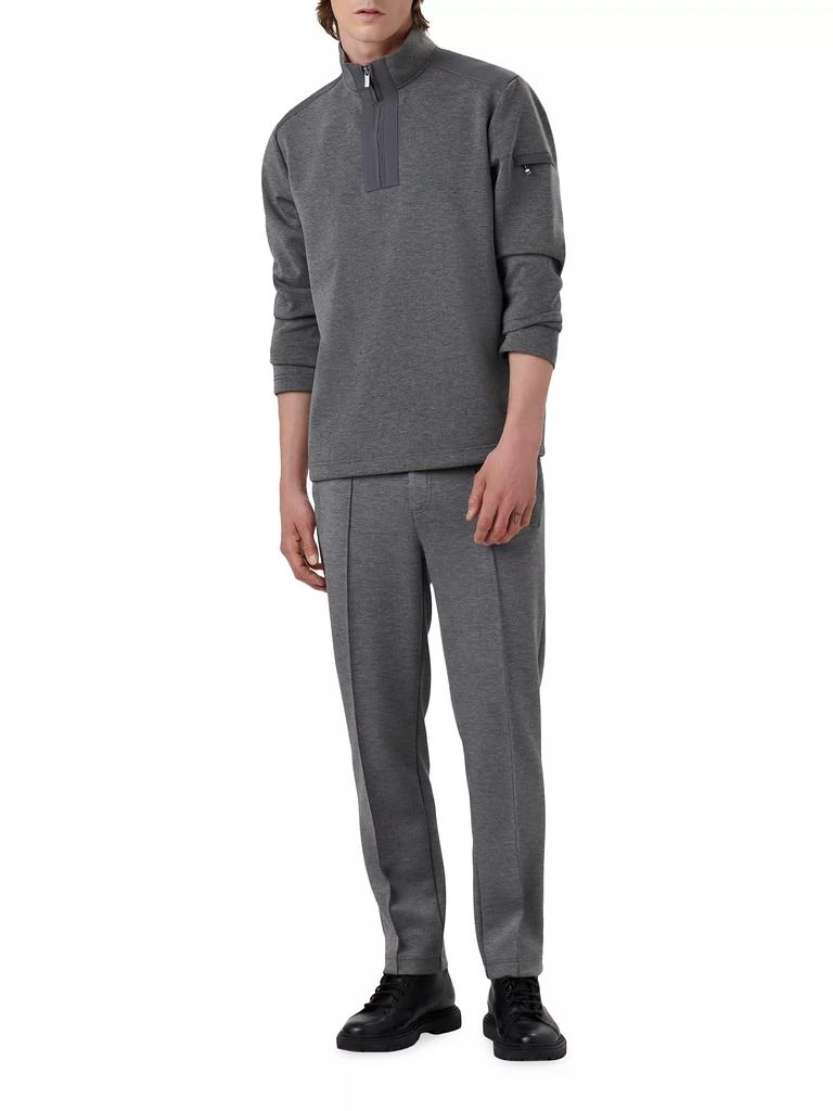 BUGATCHI Quarter-Zip Long-Sleeve Sweater 2