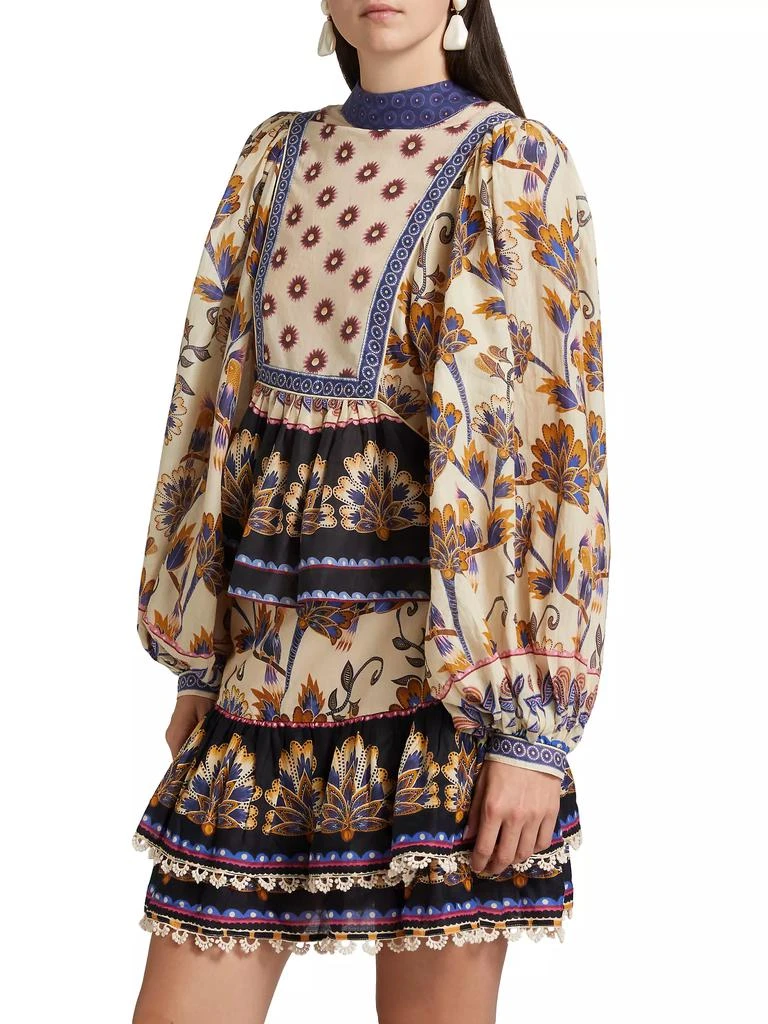 Farm Rio Ainika Floral Cotton Blouse 4