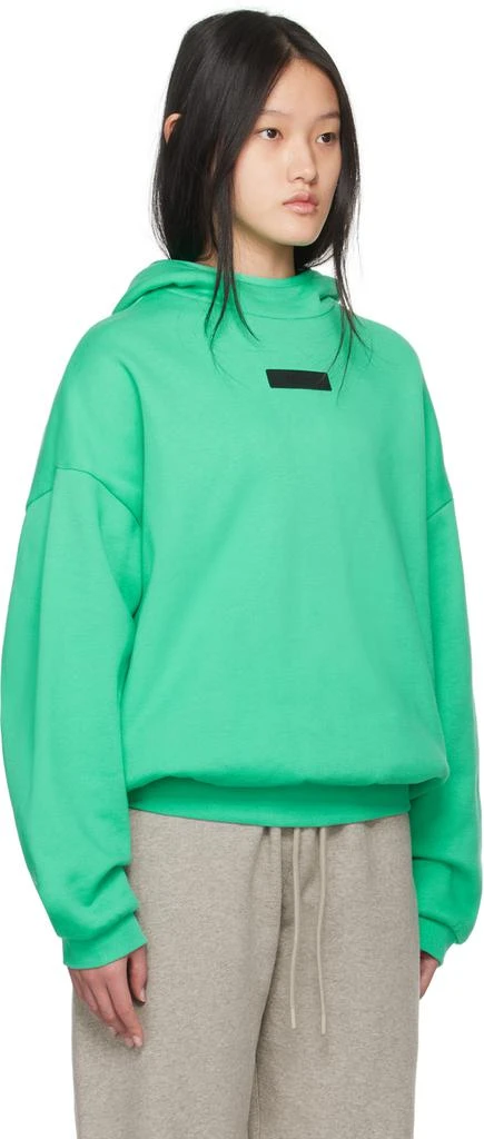 Fear of God ESSENTIALS Green Pullover Hoodie 2