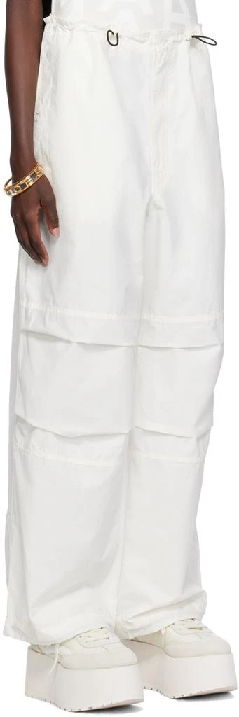 Marc Jacobs White 'The Balloon' Trousers 2