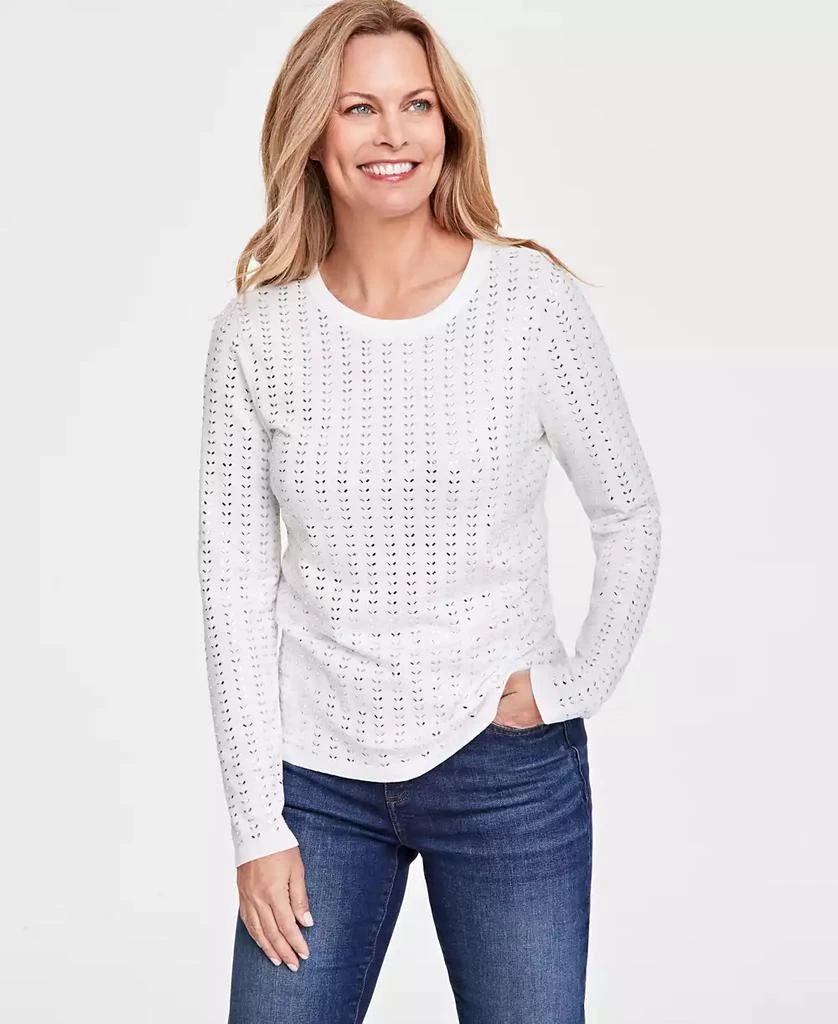 INC International Women's Embellished Long-Sleeve Top, Created for Macy's 1