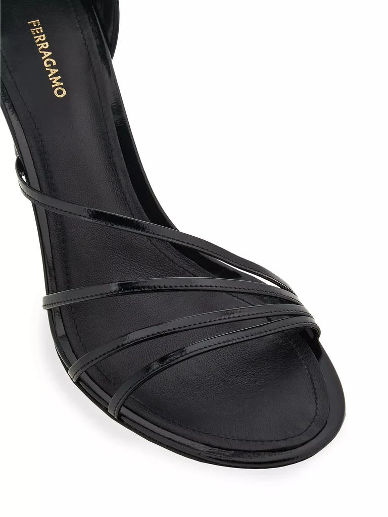 Salvatore Ferragamo Clethra 85MM Leather Sandals 5