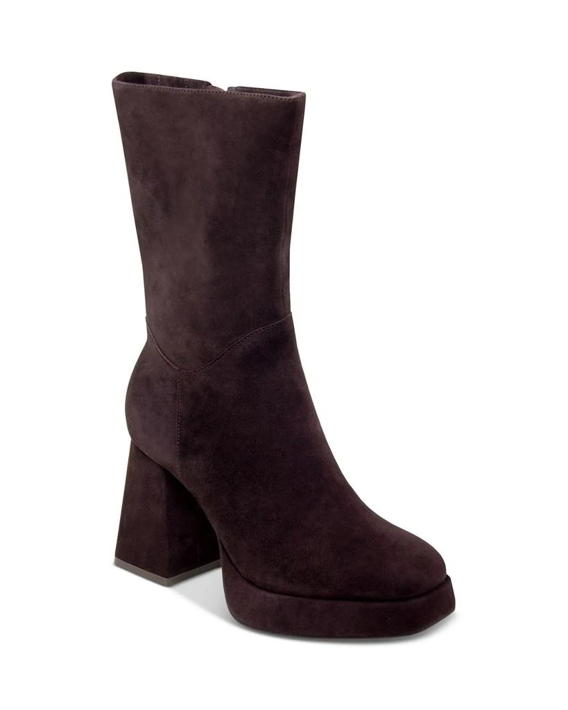 Charles David Women's Verity Block Heel Mid Calf Boots 1