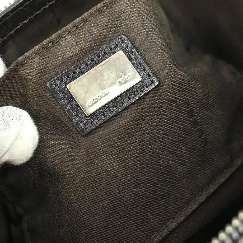 Fendi Belted Pochette Zucca Canvas Canvas Clutche 
Pouche Bag (Pre-Owned) 4