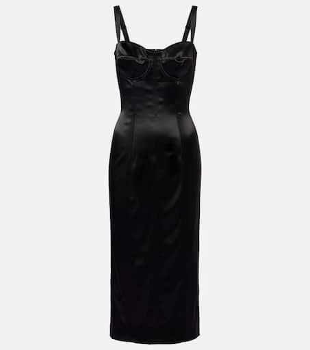Dolce 
Gabbana Satin bustier dress 1