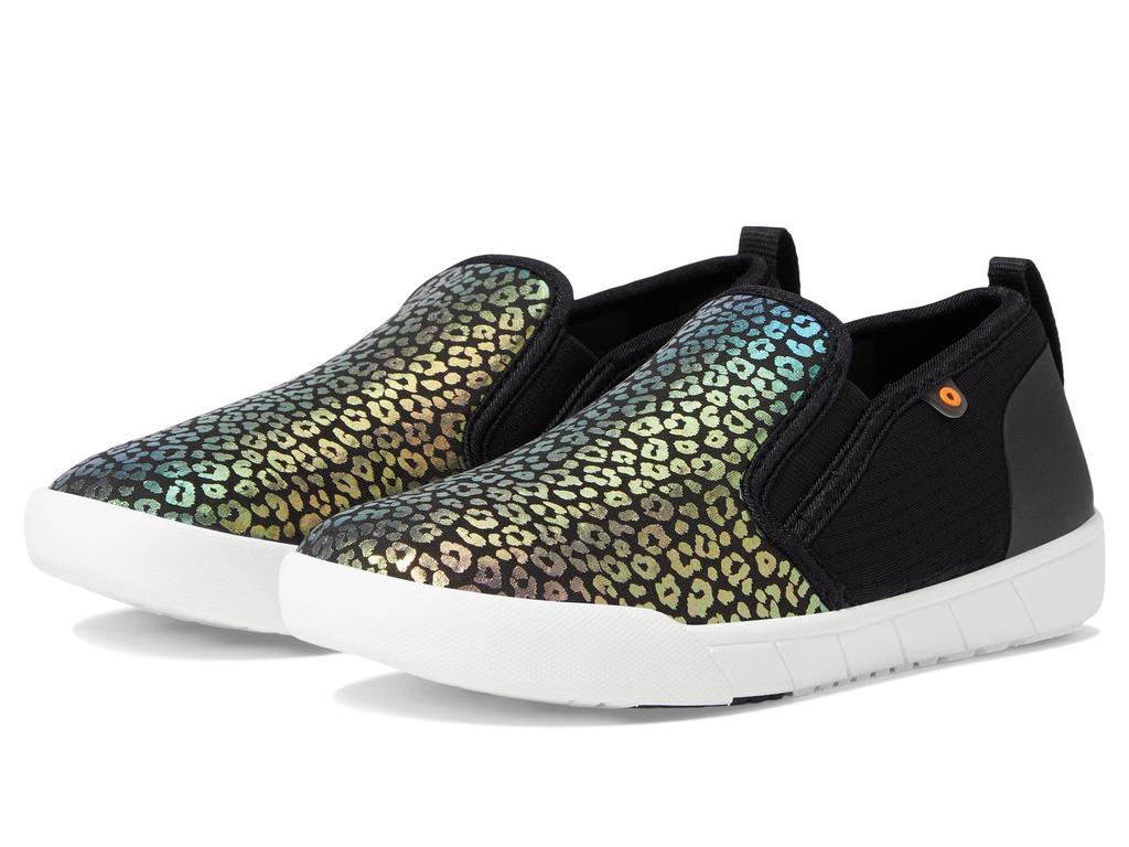 Bogs Kids Kicker II Slip-On - Rainbow Leopard (Toddler/Little Kid)