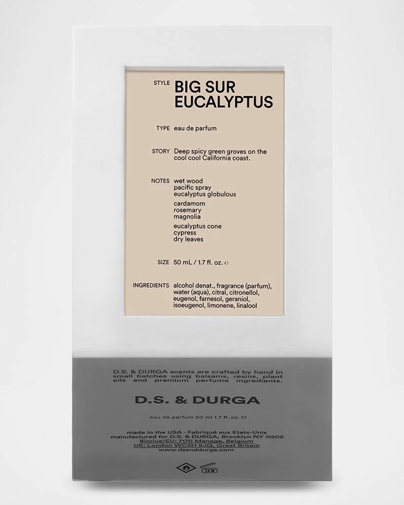 D.S. & Durga Big Sur Eucalyptus Eau De Parfum, 50 mL 3