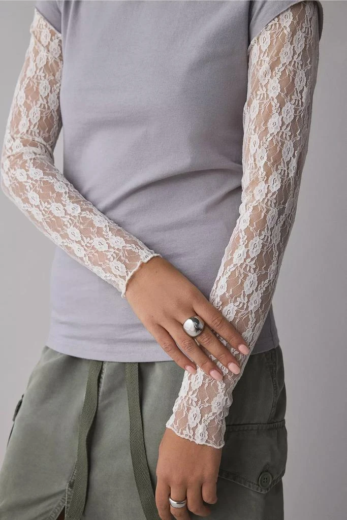 BDG BDG Sloane Lace Layered Twofer Long Sleeve Tee 2