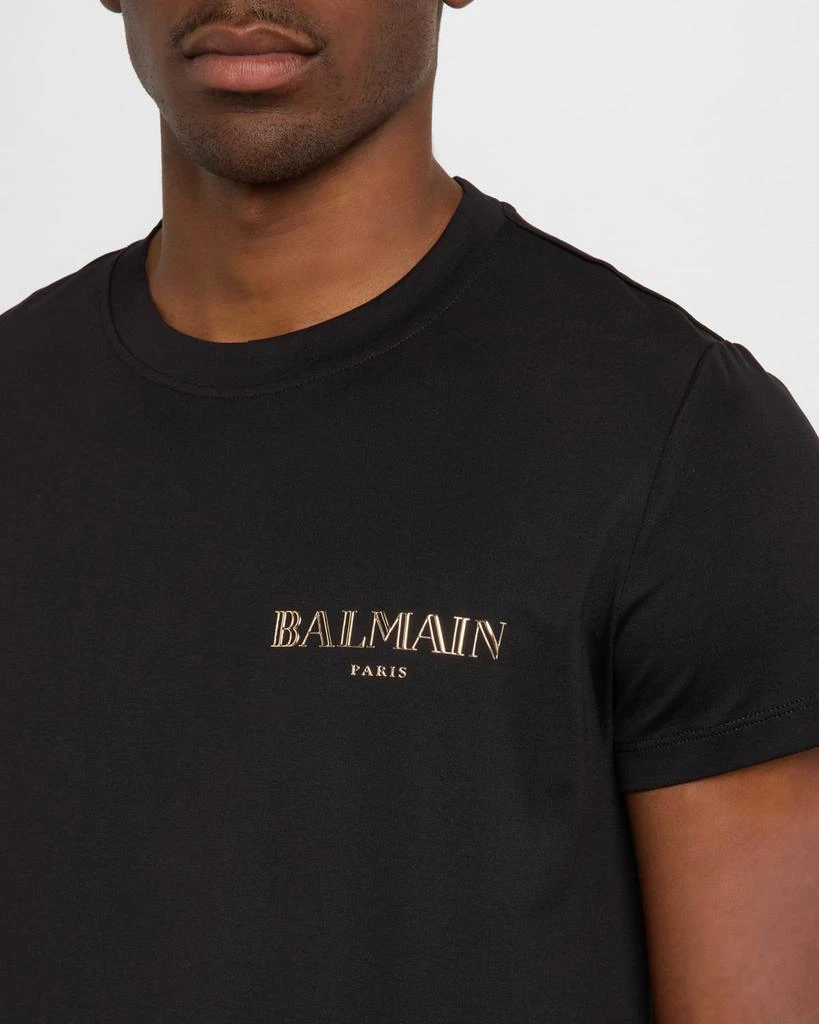 Balmain Men's Vintage Gel Logo T-Shirt 5