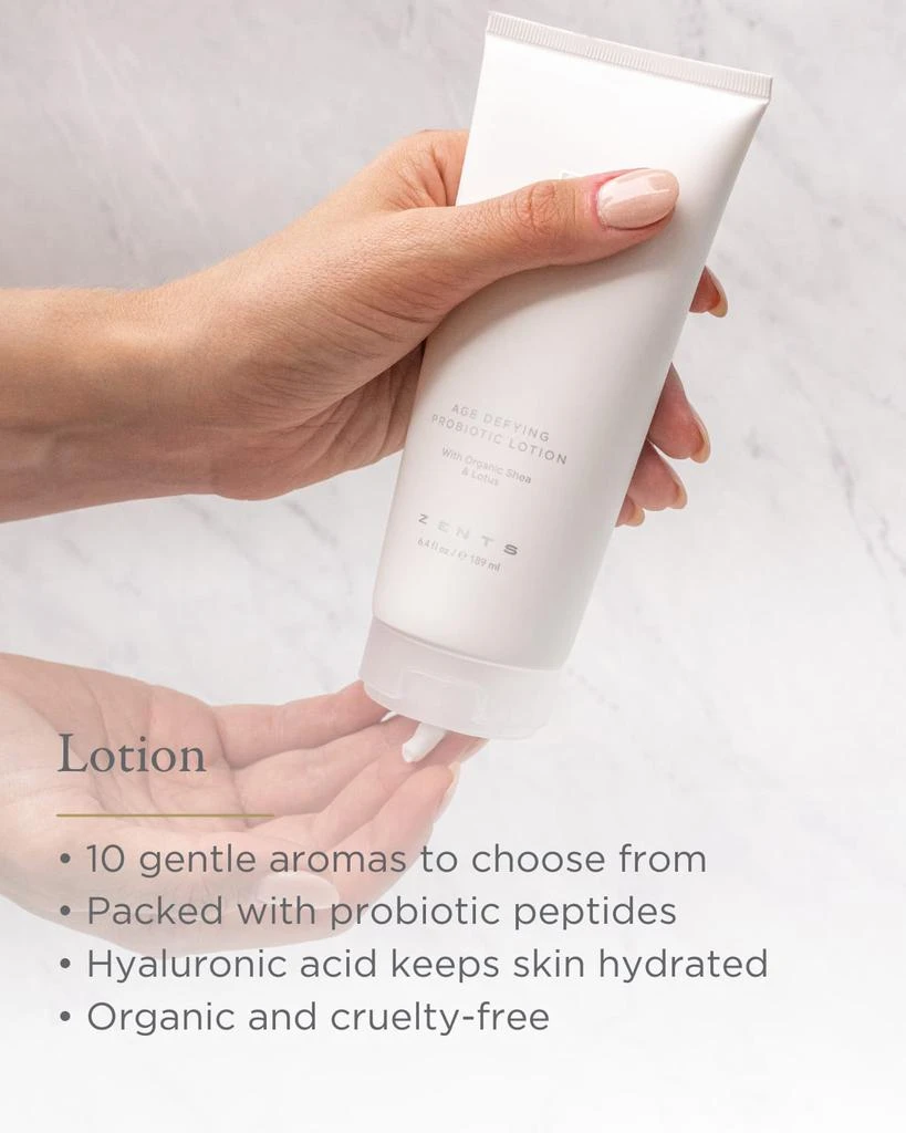 ZENTS 6 oz. Fresh Age Defying Probiotic Lotion 3