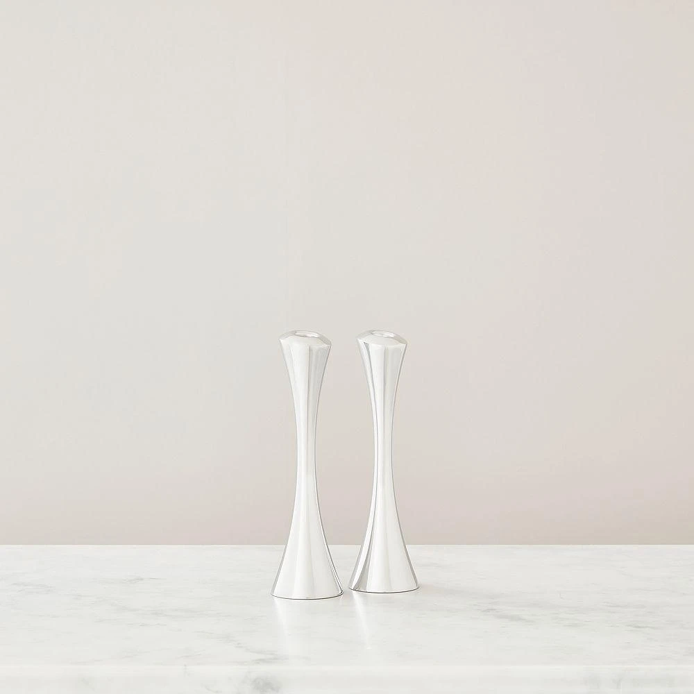 Nambé "Aquila" Candlesticks 8
