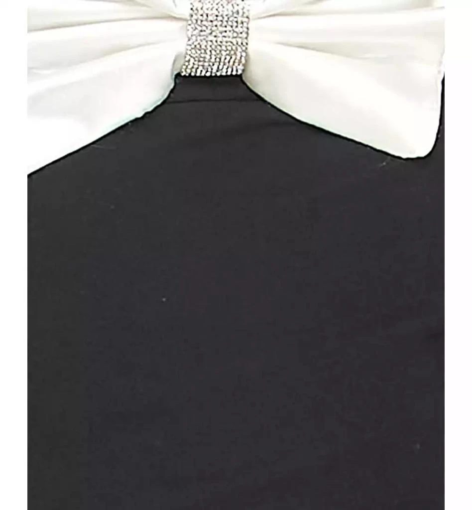 City Studios Juniors' Scuba Rhinestone-Bow Gown, Created for Macy's 5