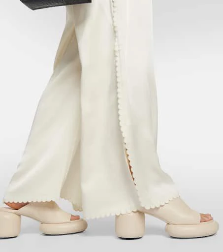 Jil Sander Scalloped crêpe jumpsuit 5